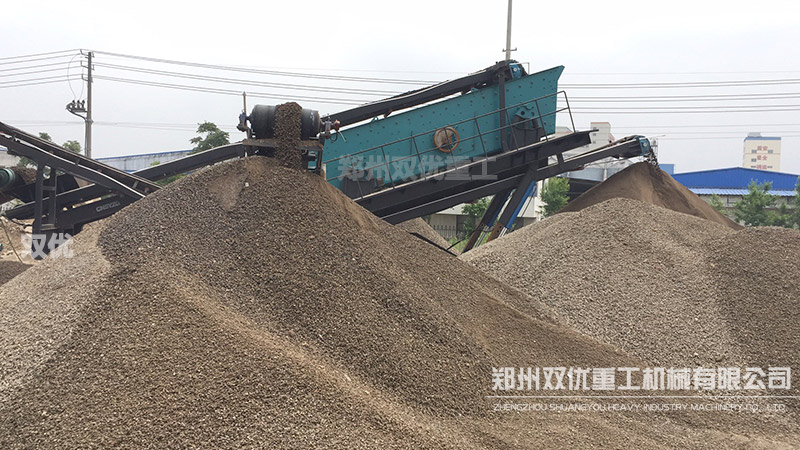 建筑固廢再生骨料粒型好